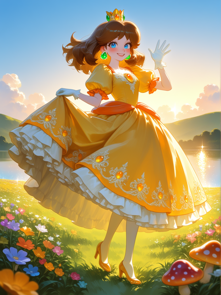 A Princess in Bloom ✨🌼