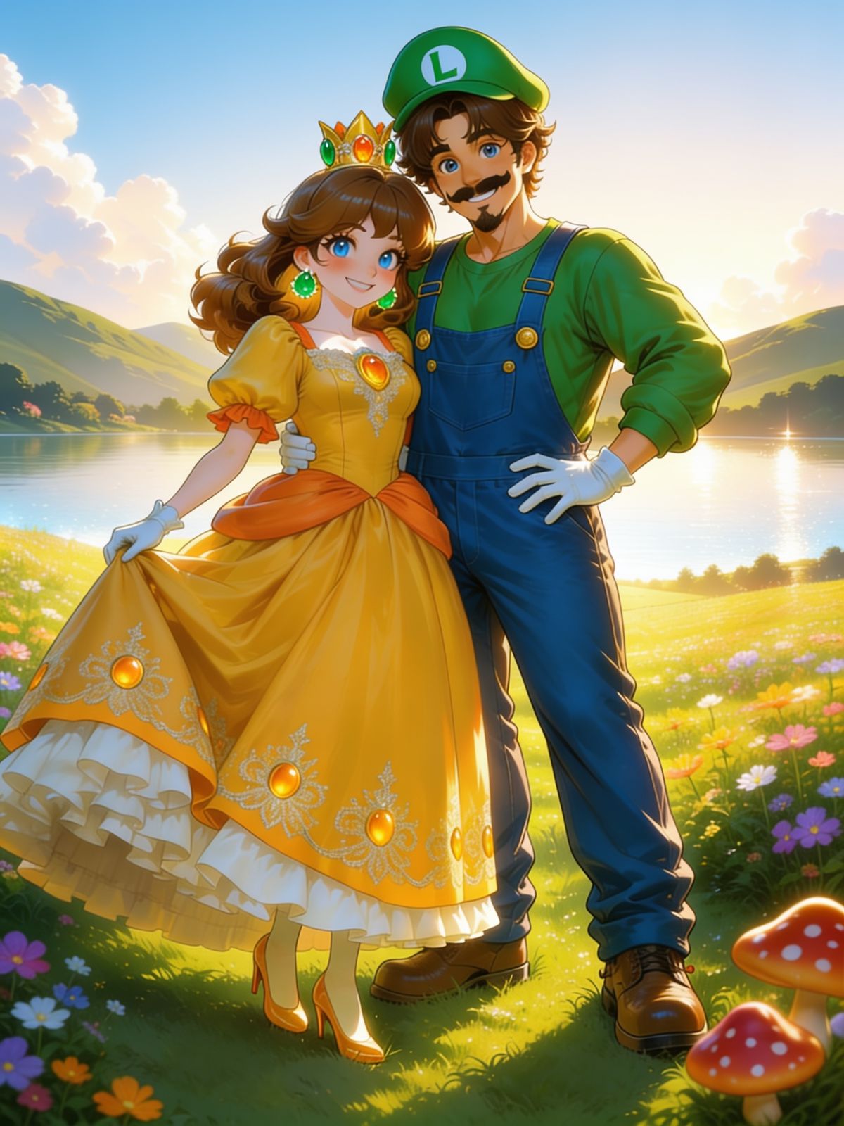 A Hero’s Journey Through the Mushroom Kingdom 🍄💚💛