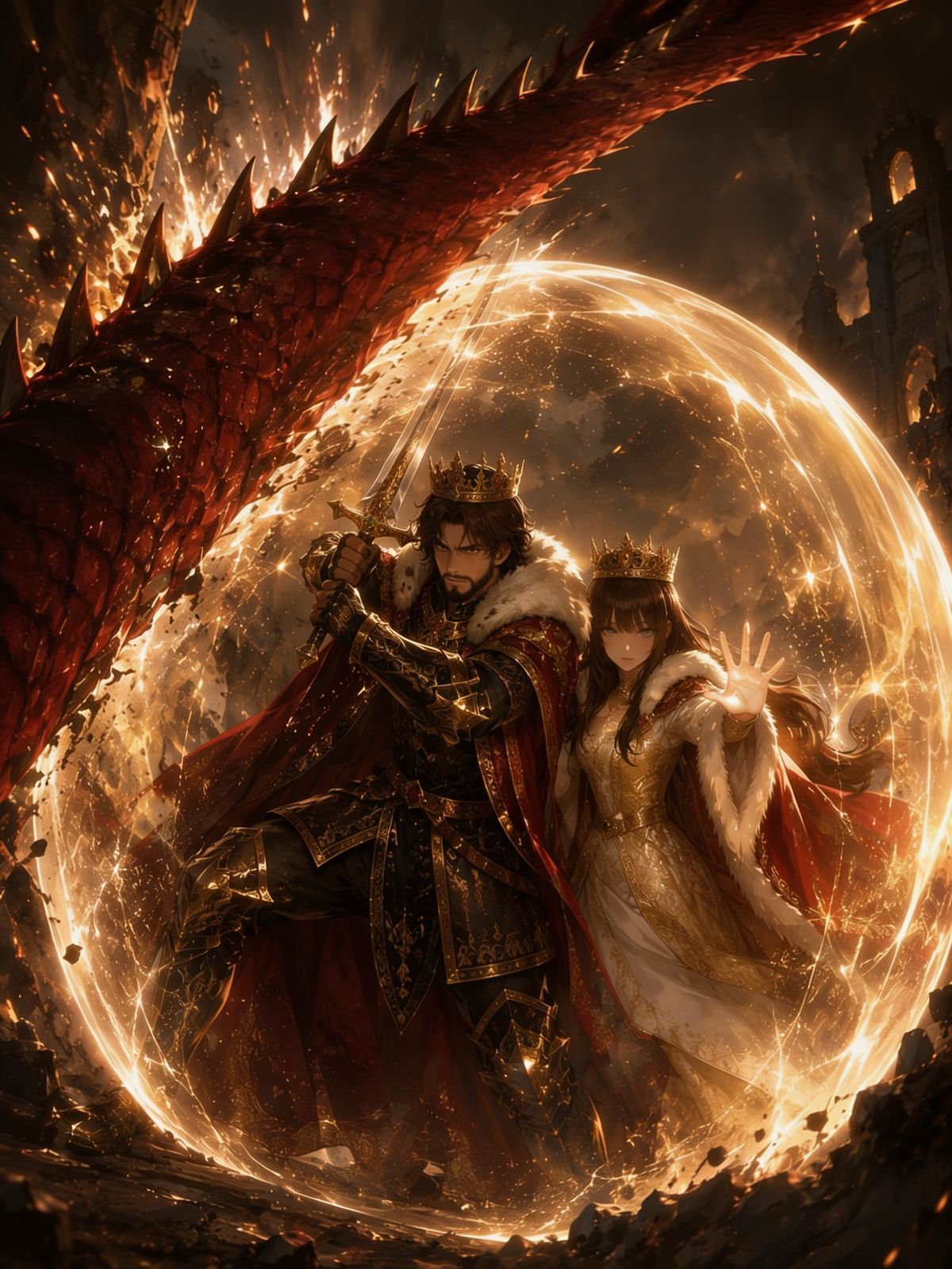 No King Stands Alone. Every Great King Has His Queen.