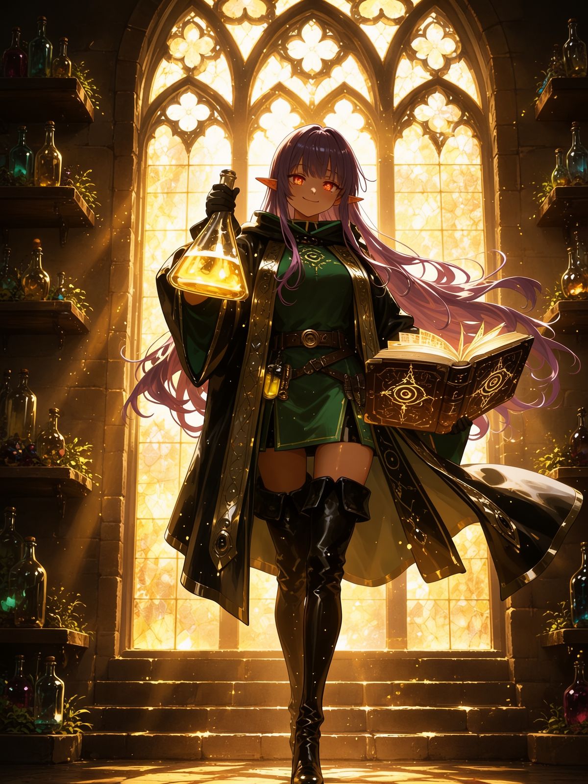 Lilith Flameheart — Royal Alchemist of the Kingdom
