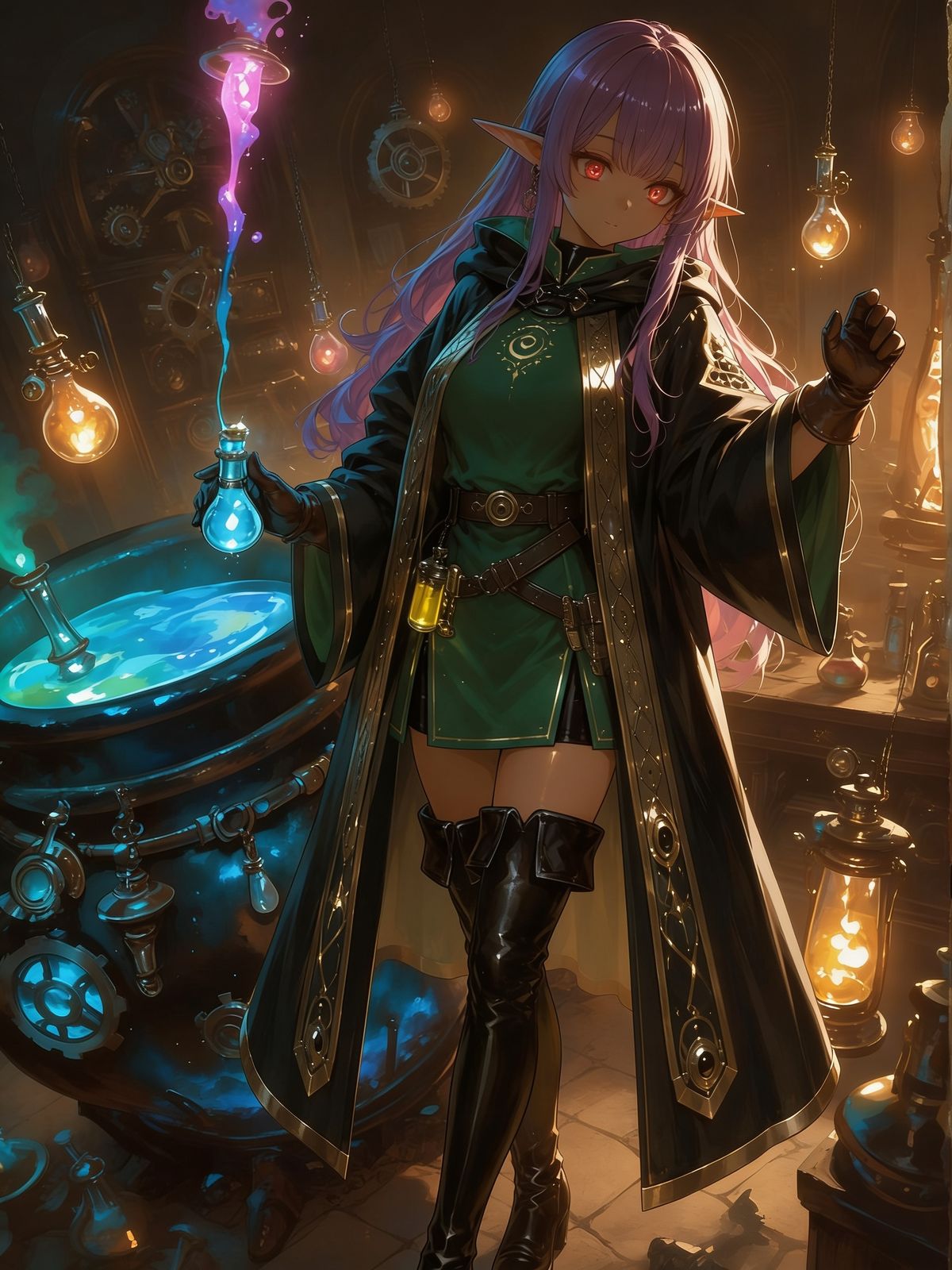 Lilith Flameheart — Royal Alchemist of the Kingdom