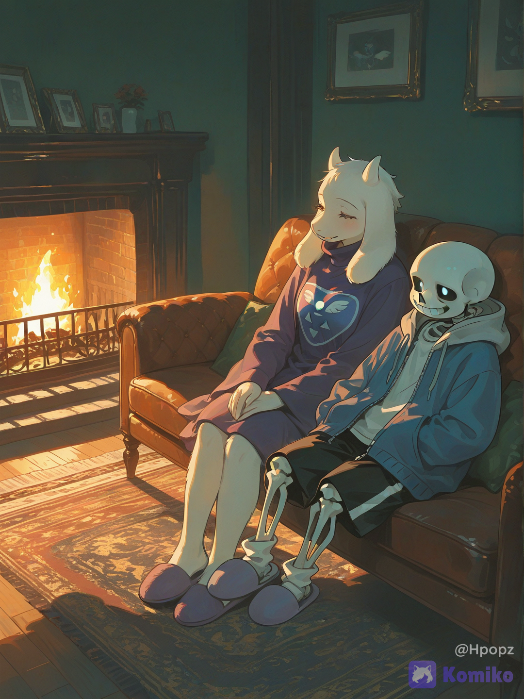 Sans and Toriel