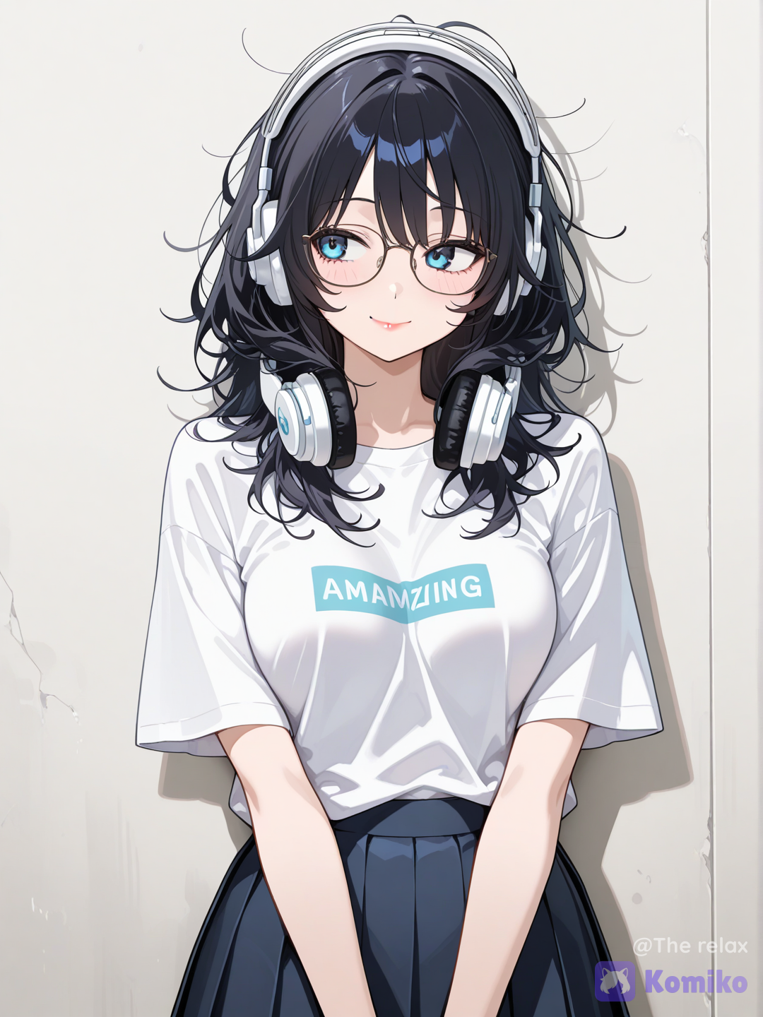 Glasses+nana cuteeee / pls like ❤️