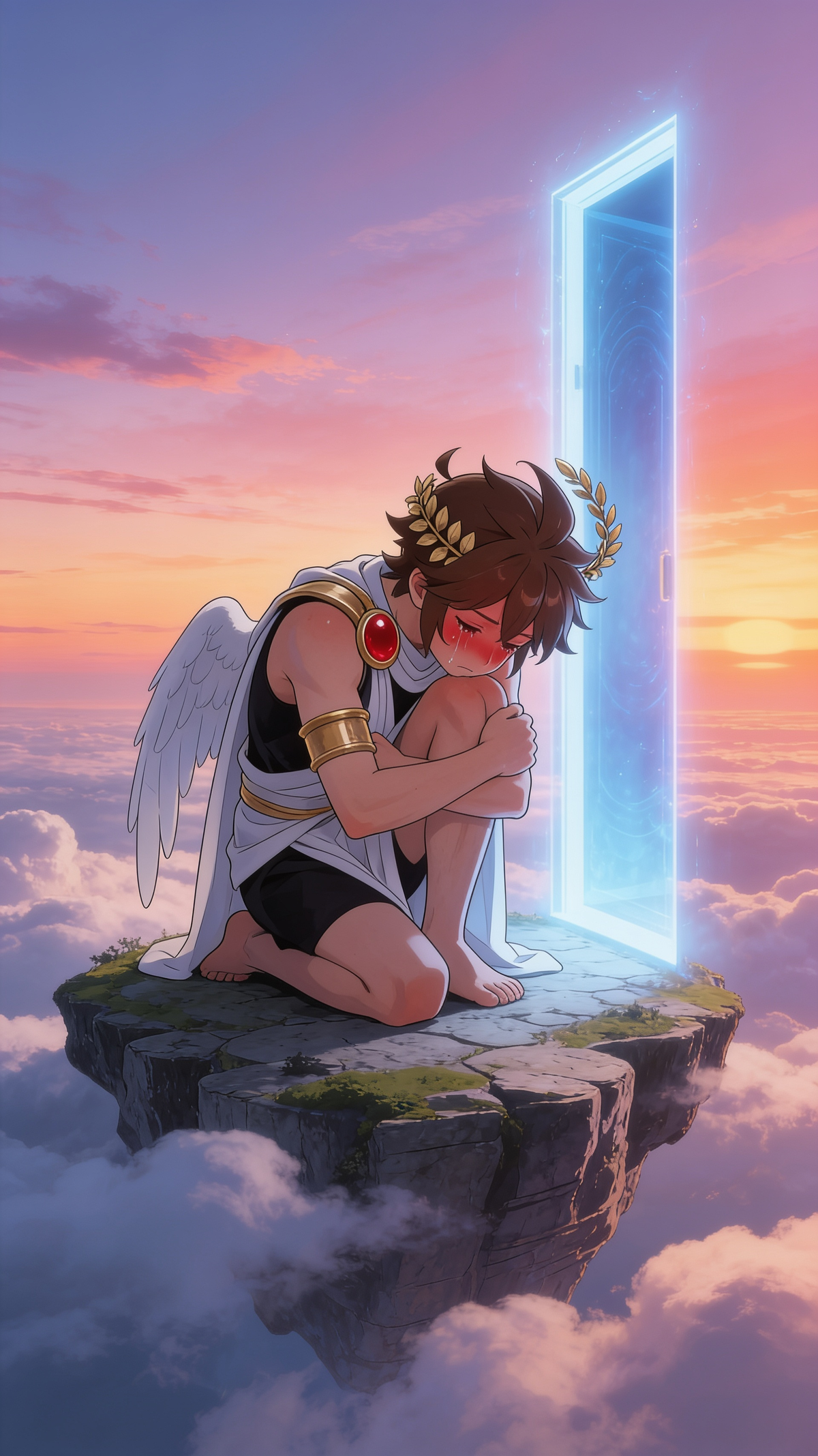 A righteous champion that fell 10 feet deep