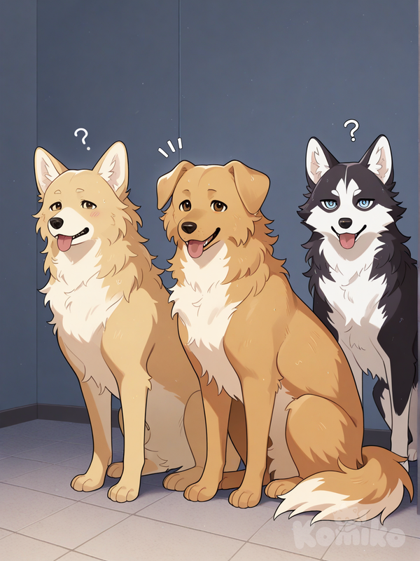 The dog