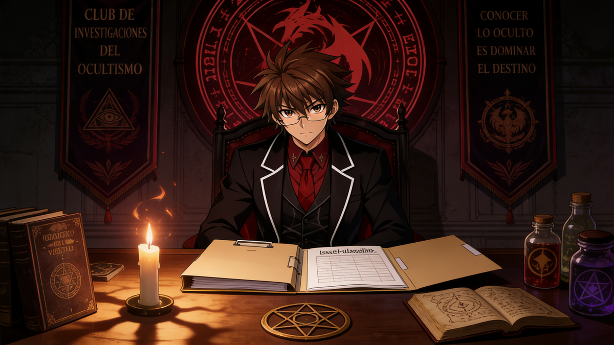 ¡Bienvenidos al club de investigacion del ocultismo por Issei!