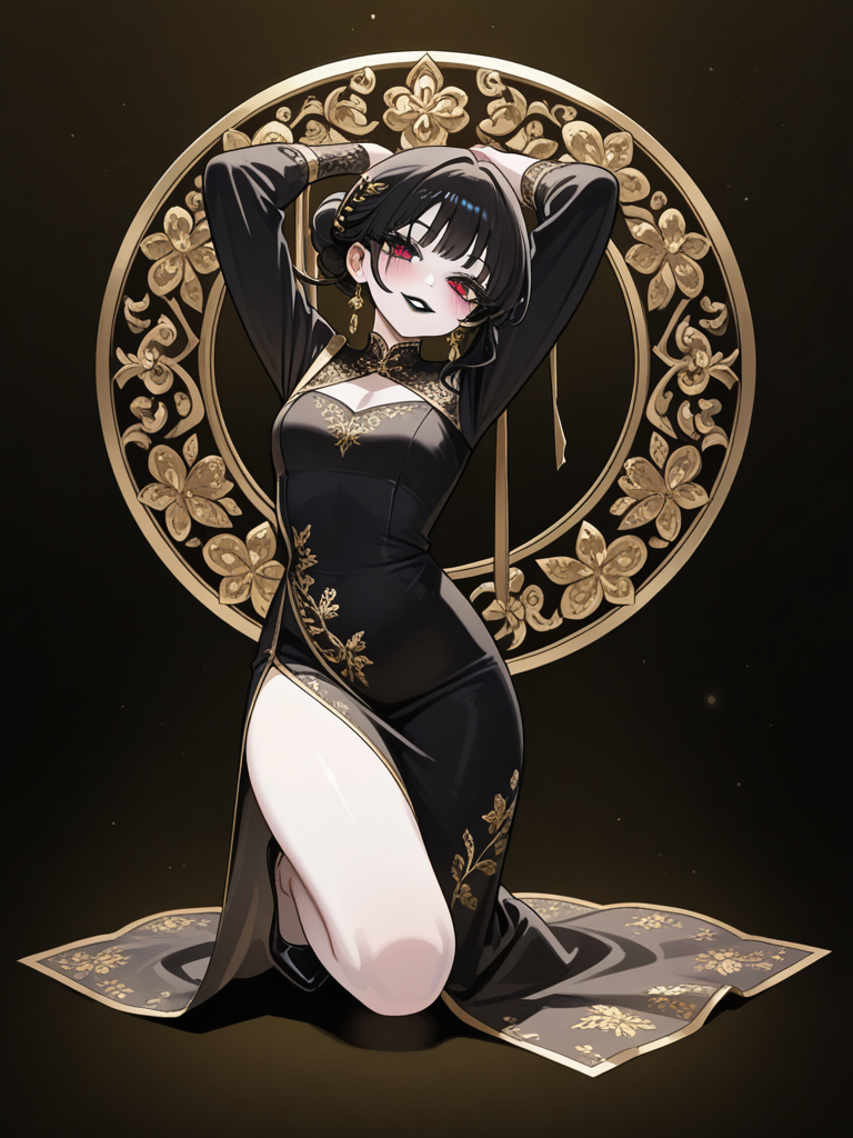 A Woman with Gold