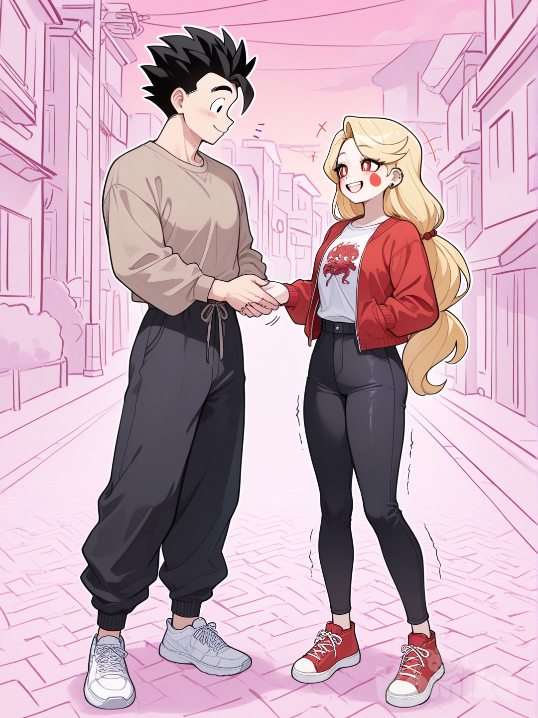 Charlie Morningstar y Son Gohan se conocen