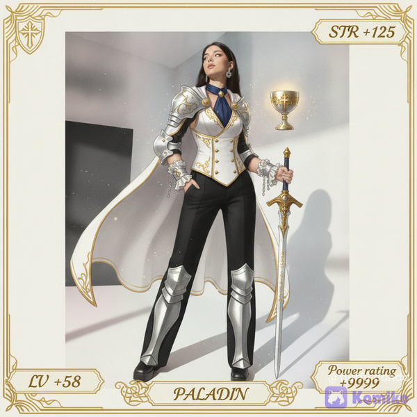 Mi Paladín Santa ✨⚔️