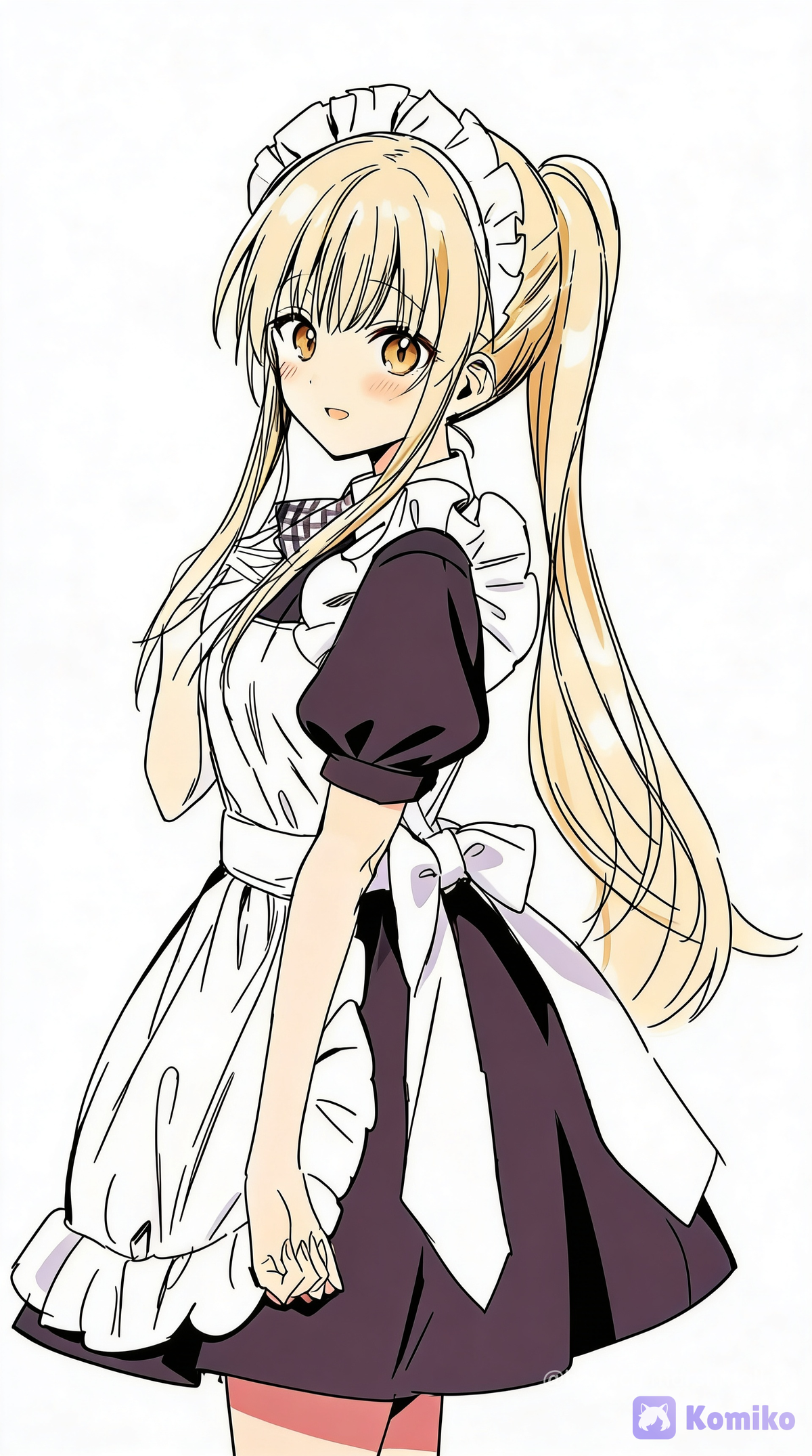 メイド　真昼