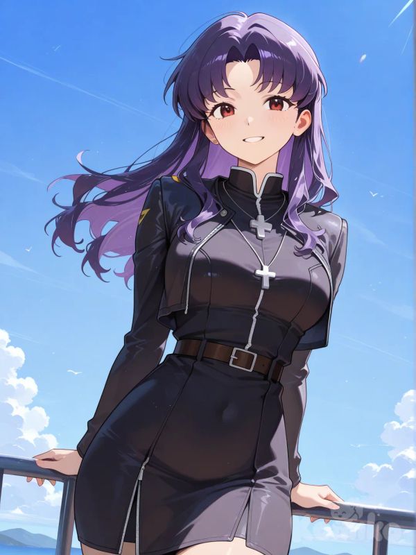 @Katsuragi_Misato, blue sky