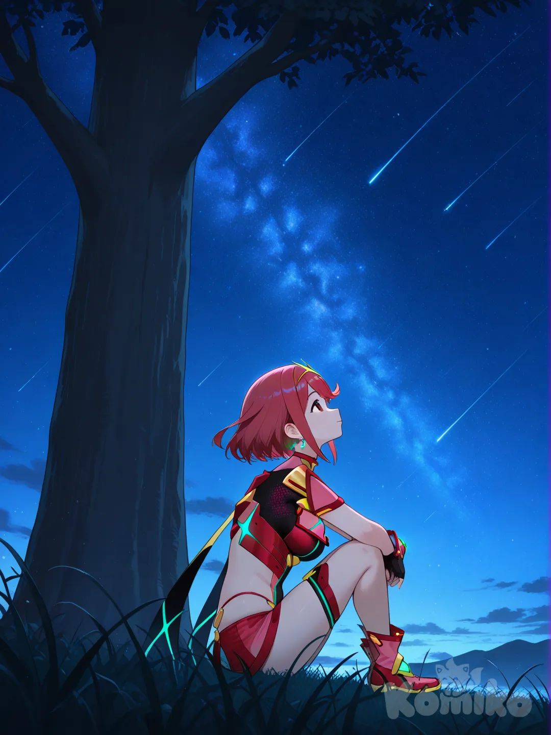 calm night