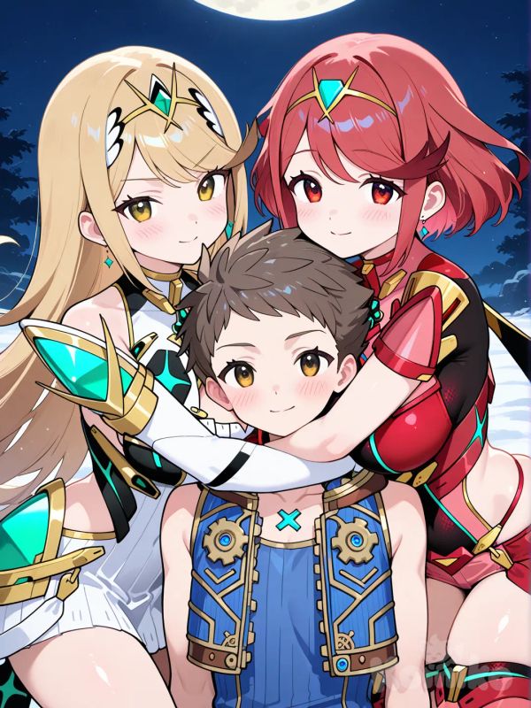 The family reunited