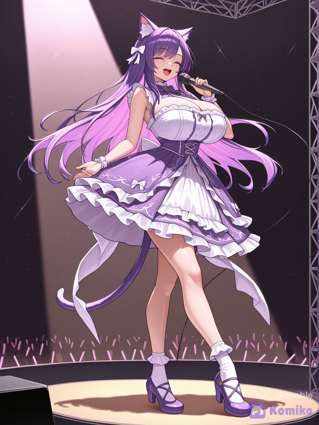 Nyx as a K-pop idol