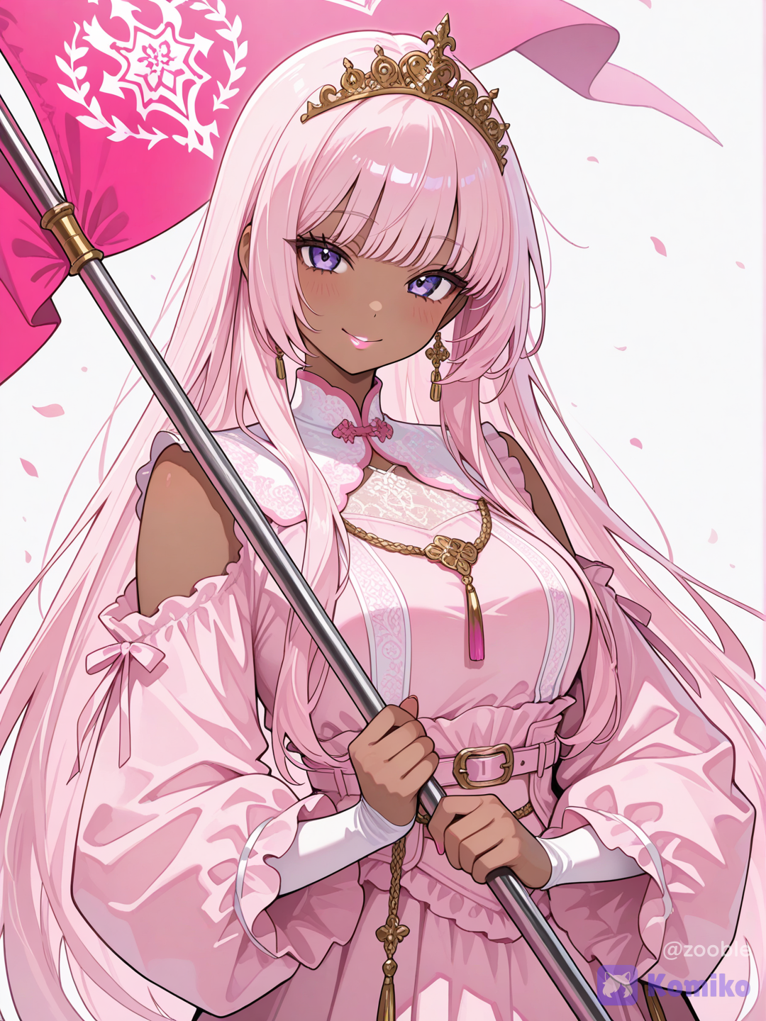 Luna as an imperial princess