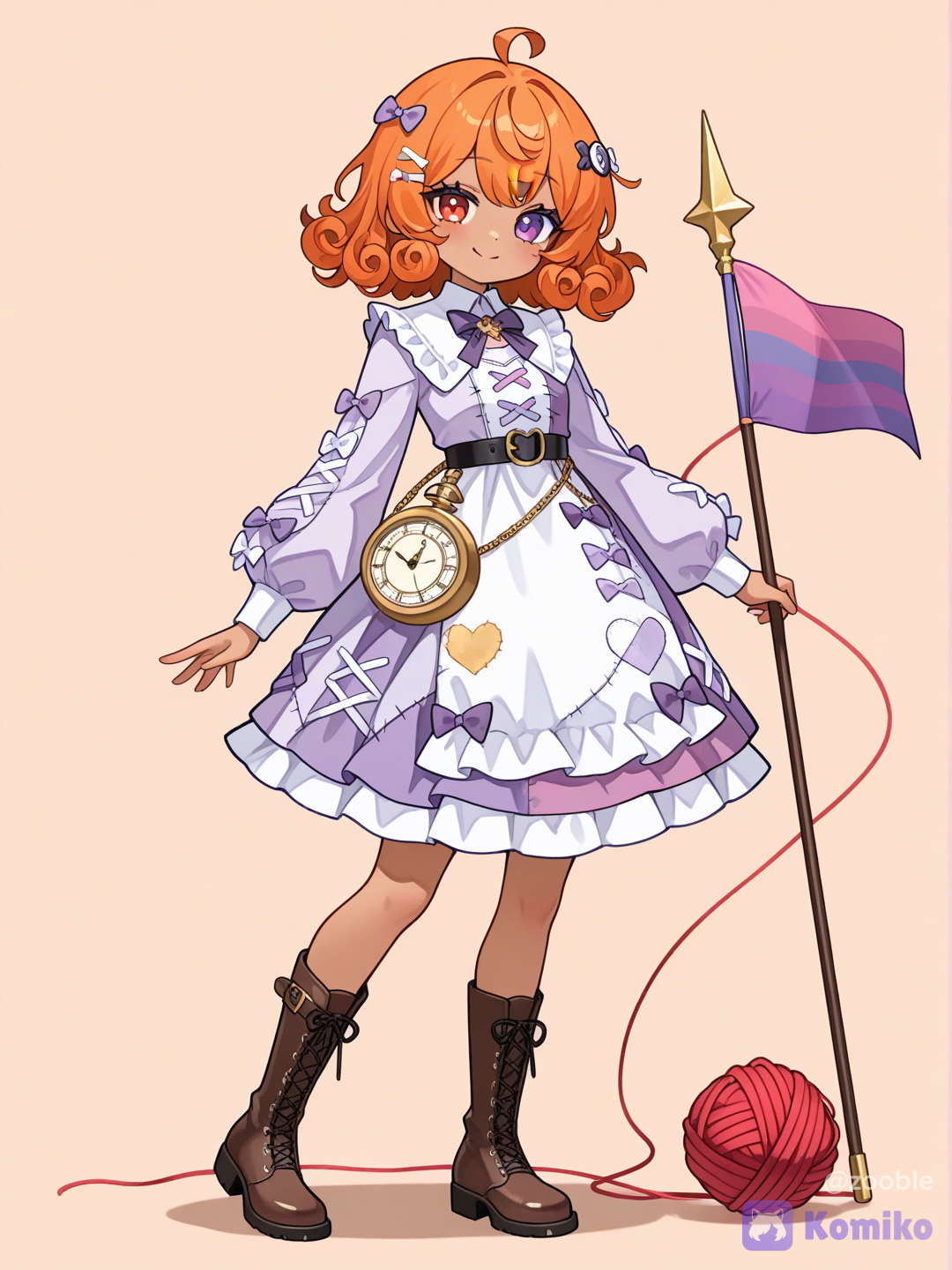 Jesterdoll pride flags
