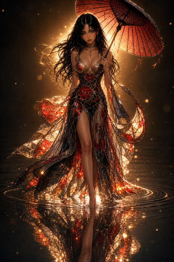Stained Glass & Warm Gold: Mara’s Set