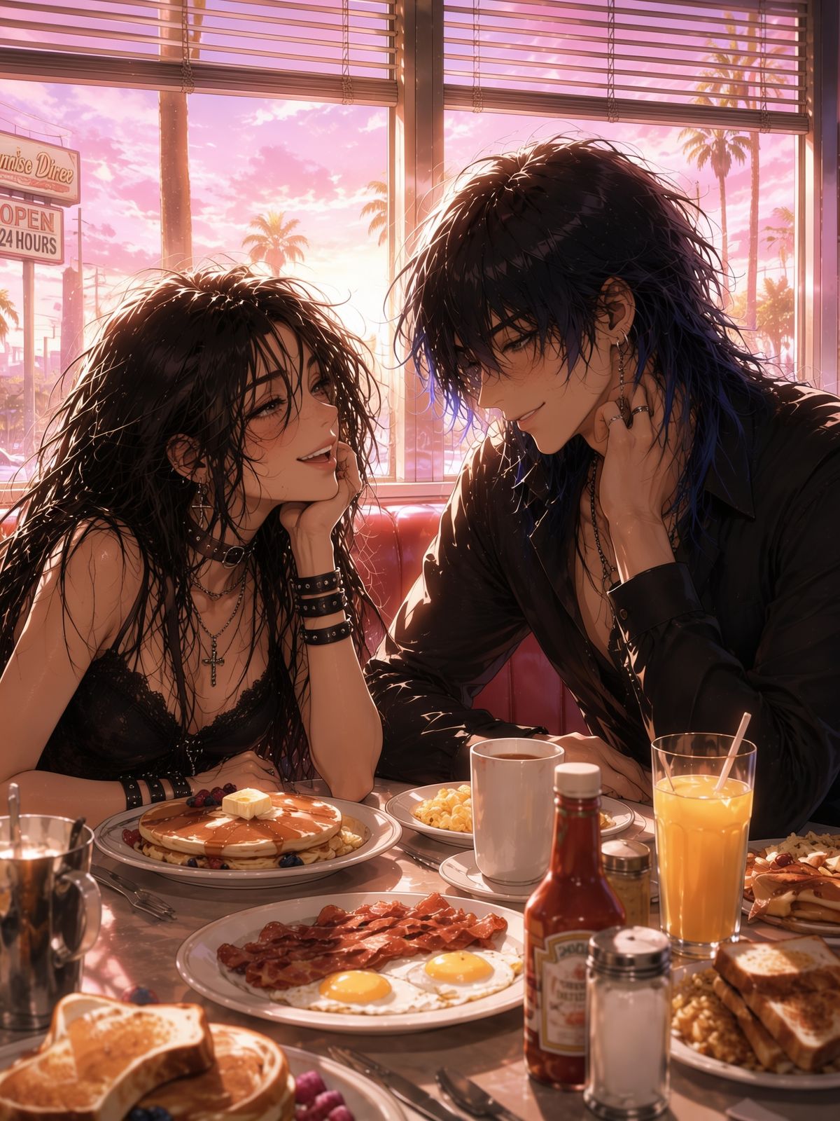 Neon Echoes and Sunrise Pancakes