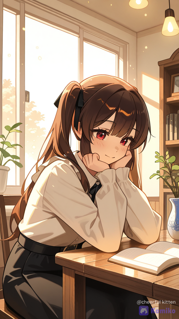 Kamiko's Golden Hour Glow ☀️📖