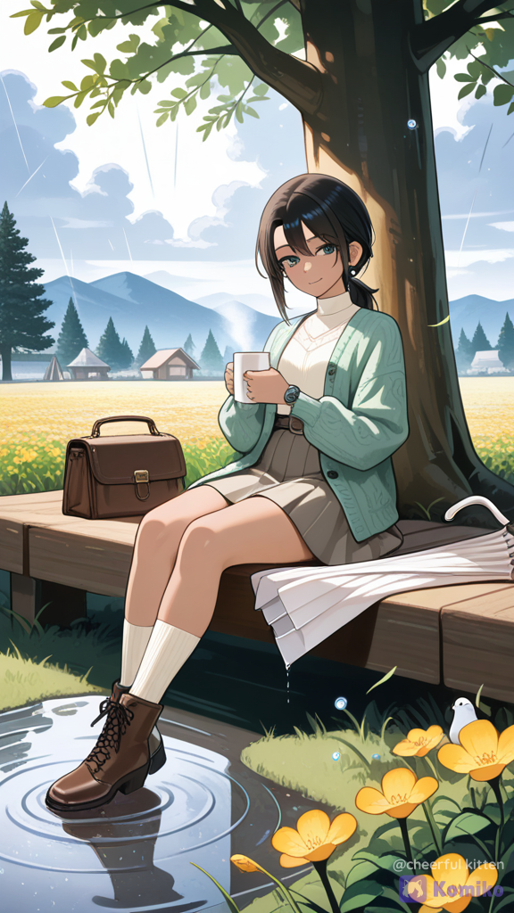 Komiko's Cozy Rainy Escape ☔🌿