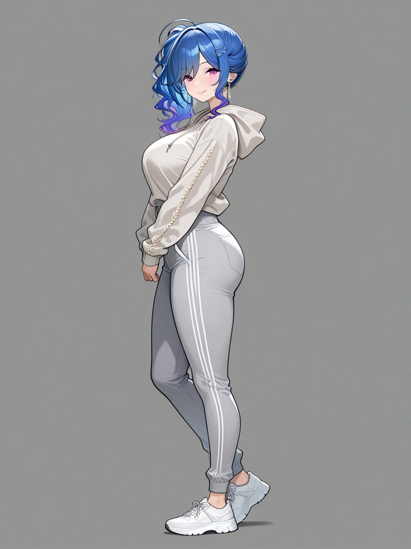 Waifu side pose