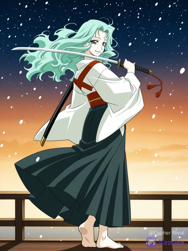 Snowy Samurai Nights ❄️🌙