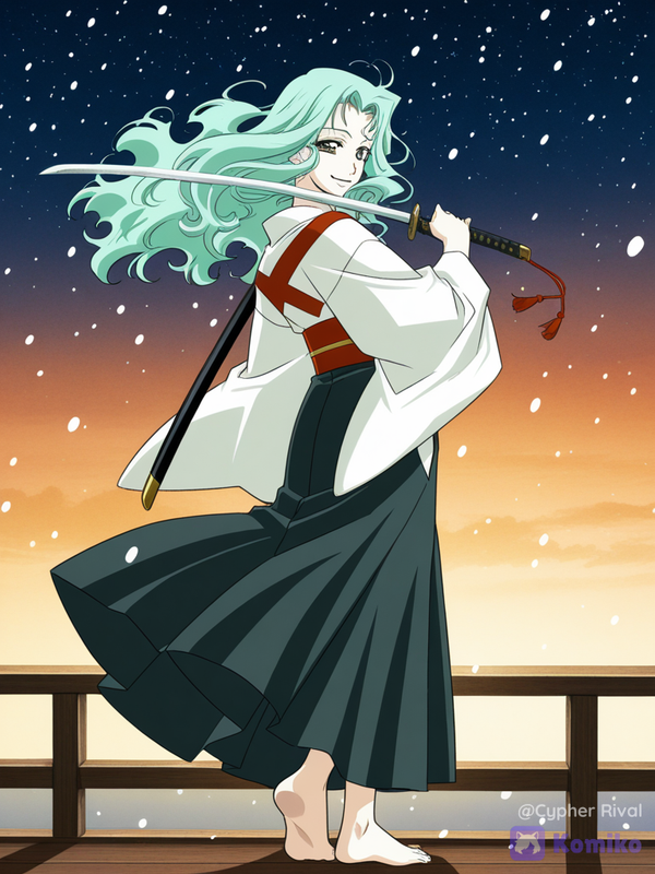 Snowy Samurai Nights ❄️🌙
