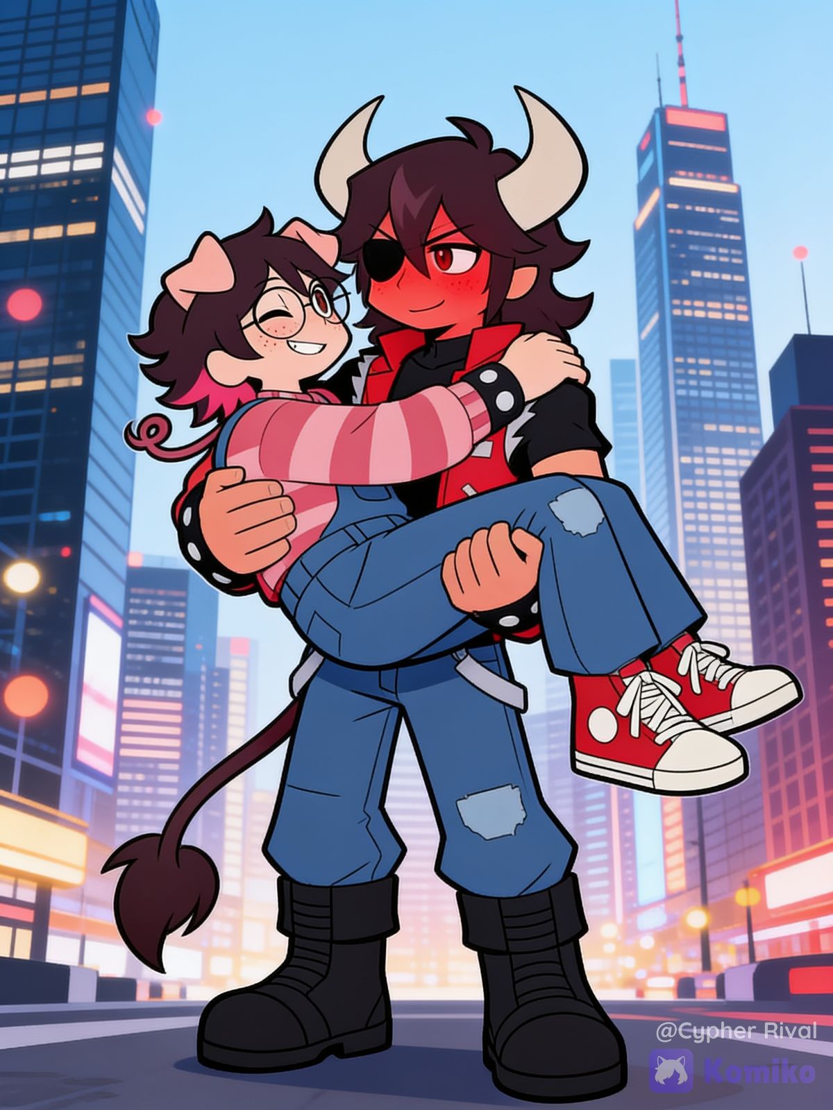 Zane's City Carry Hug! 🥰