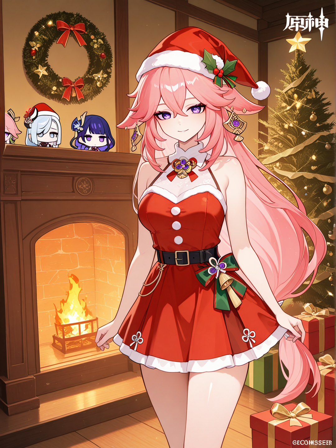 genshin Christmas 