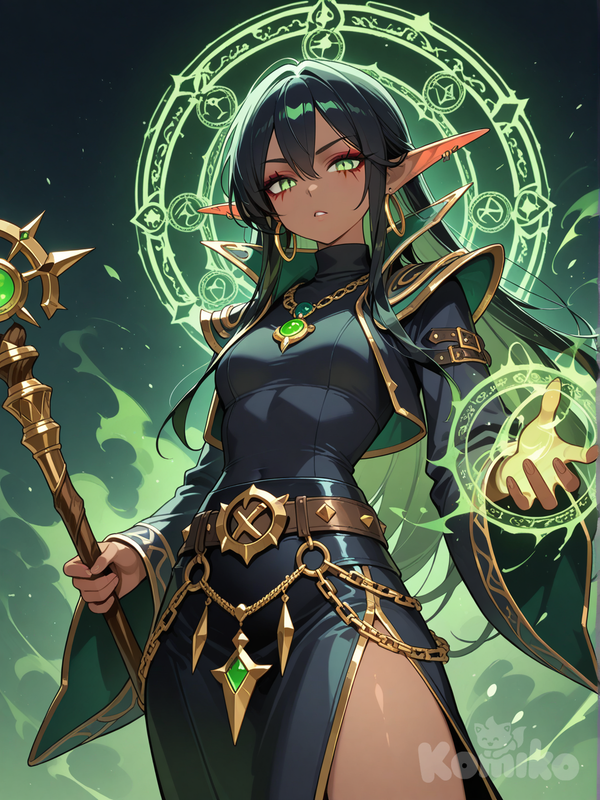 Elf Warlock