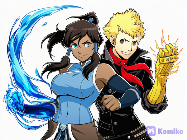 Korra and Ryuji