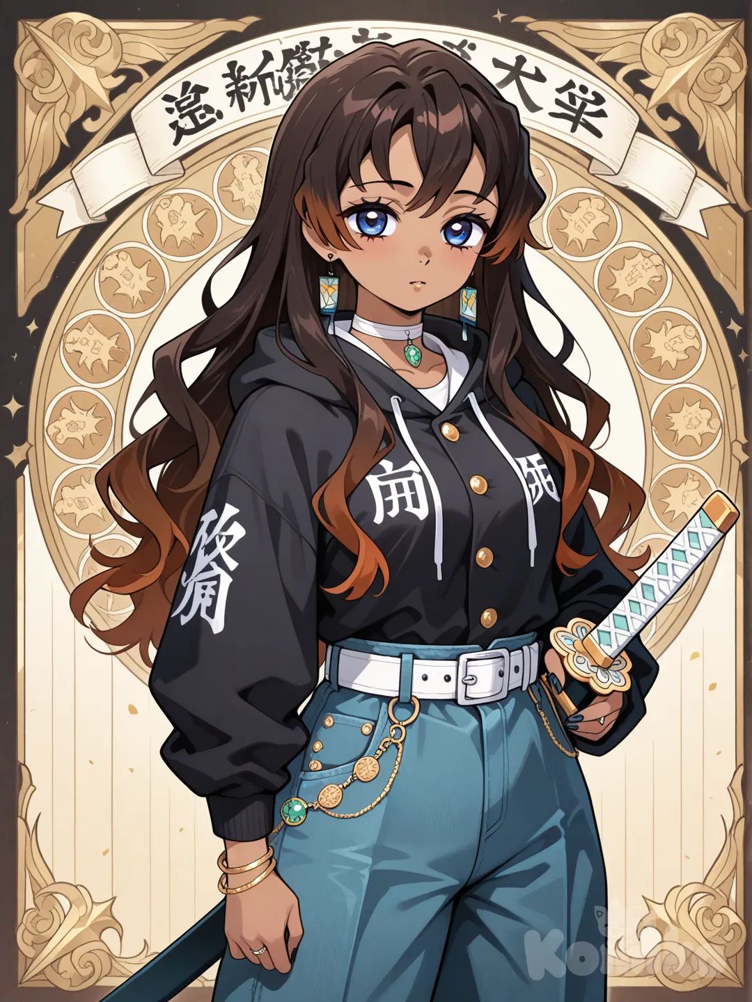 My demon slayer OC