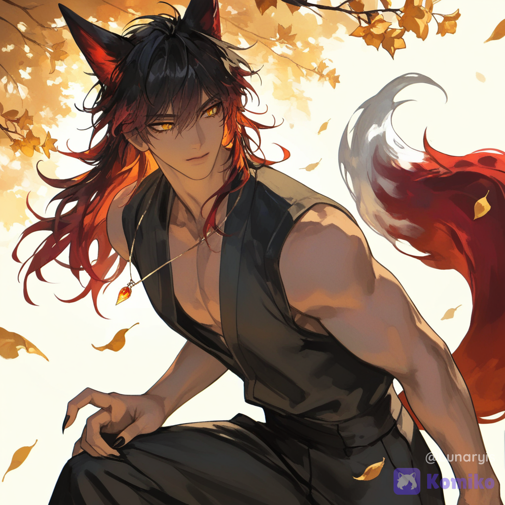 Semi-humano no Outono 🍂🦊