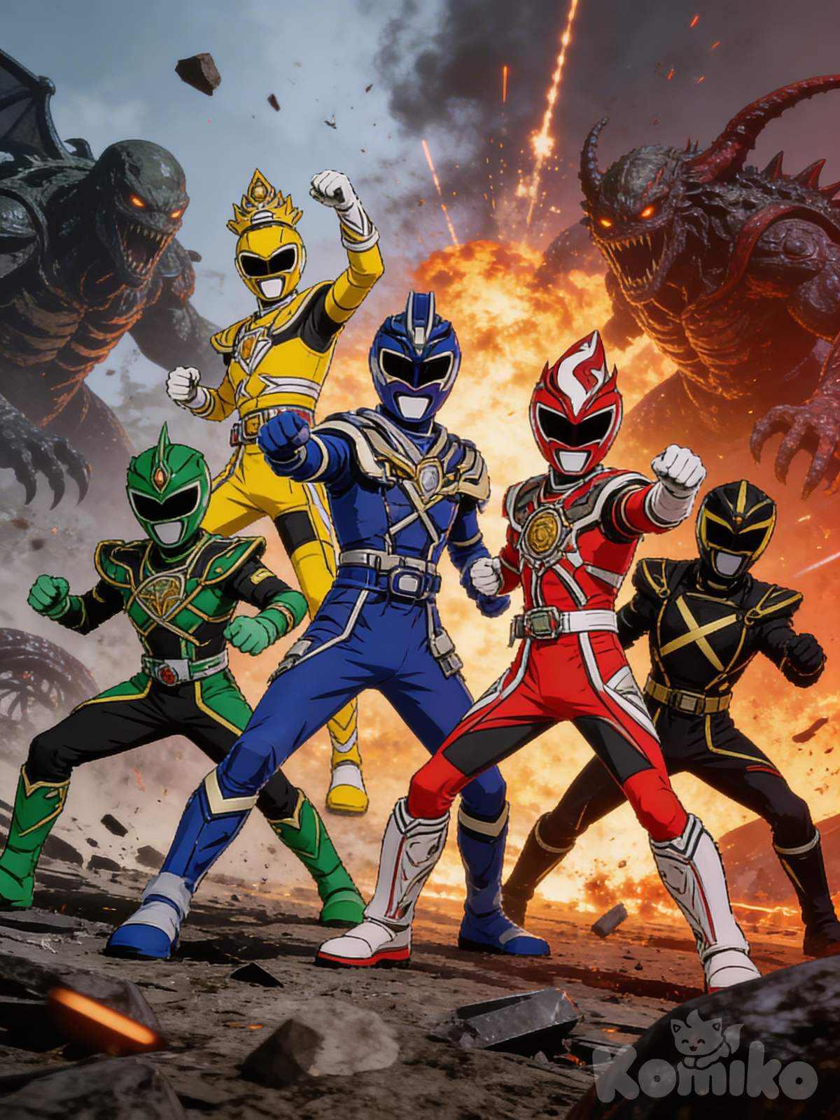 Super sentai Ancient