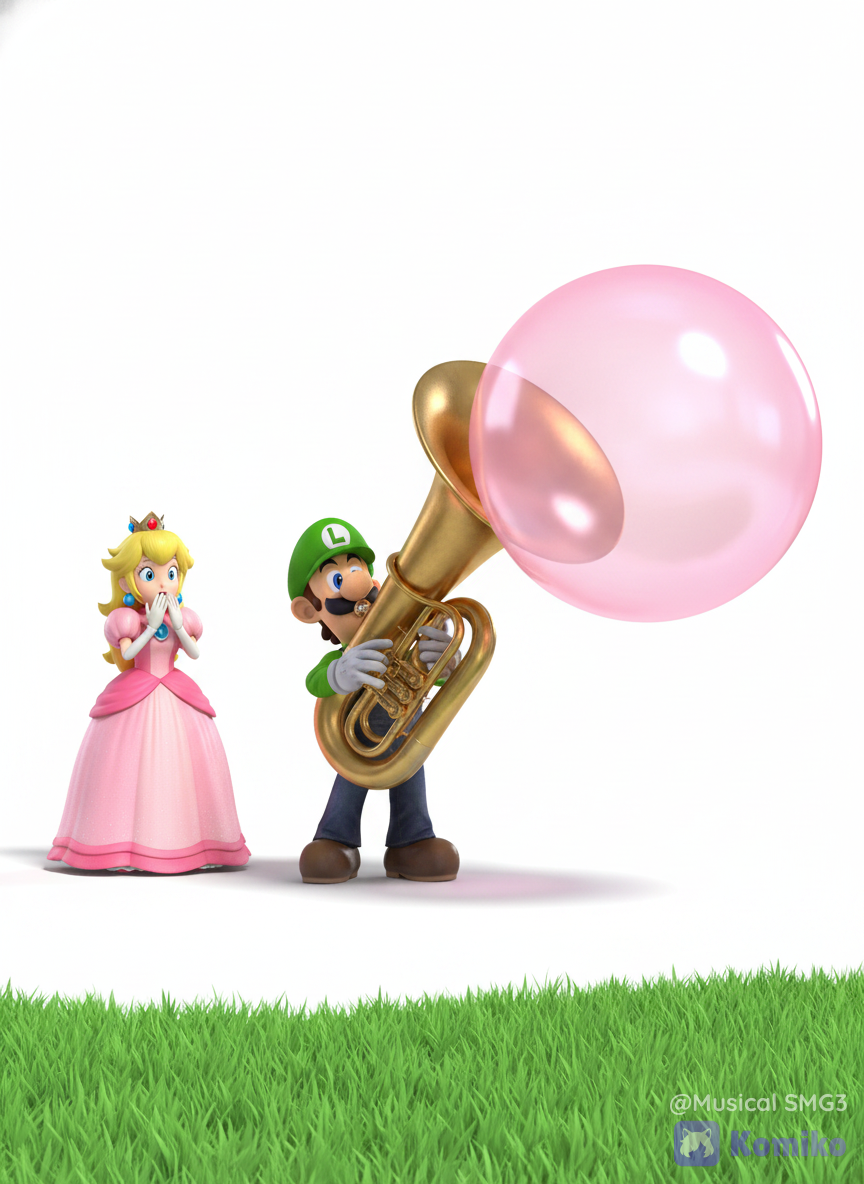 Bubble gum Tuba