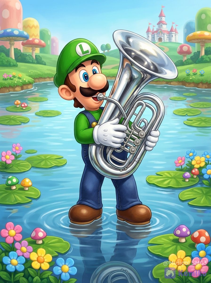 Brass at the lily pad.