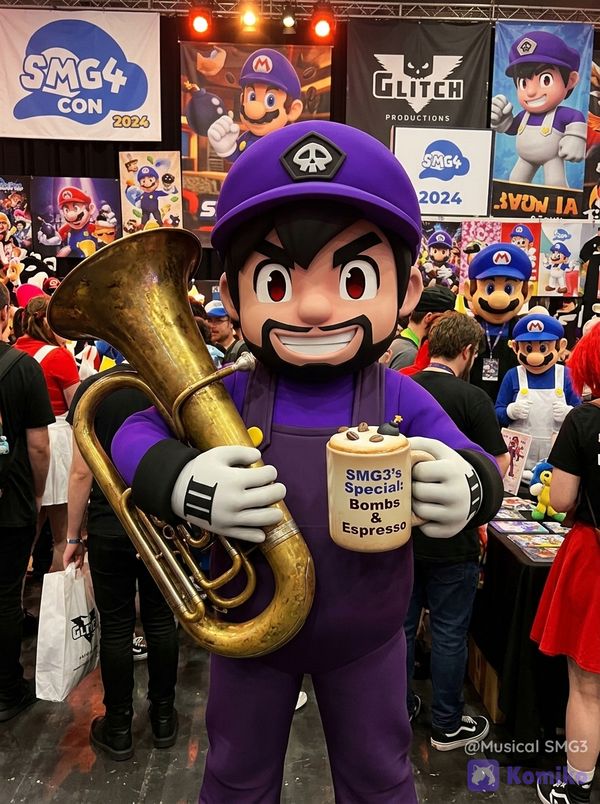 Smg3 at a convention.
