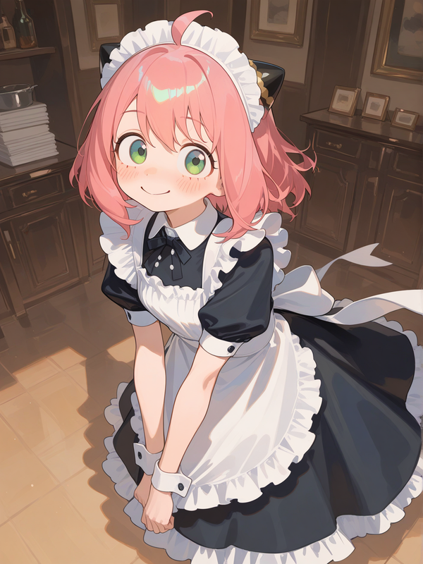 Anya cute maid~ 🤗