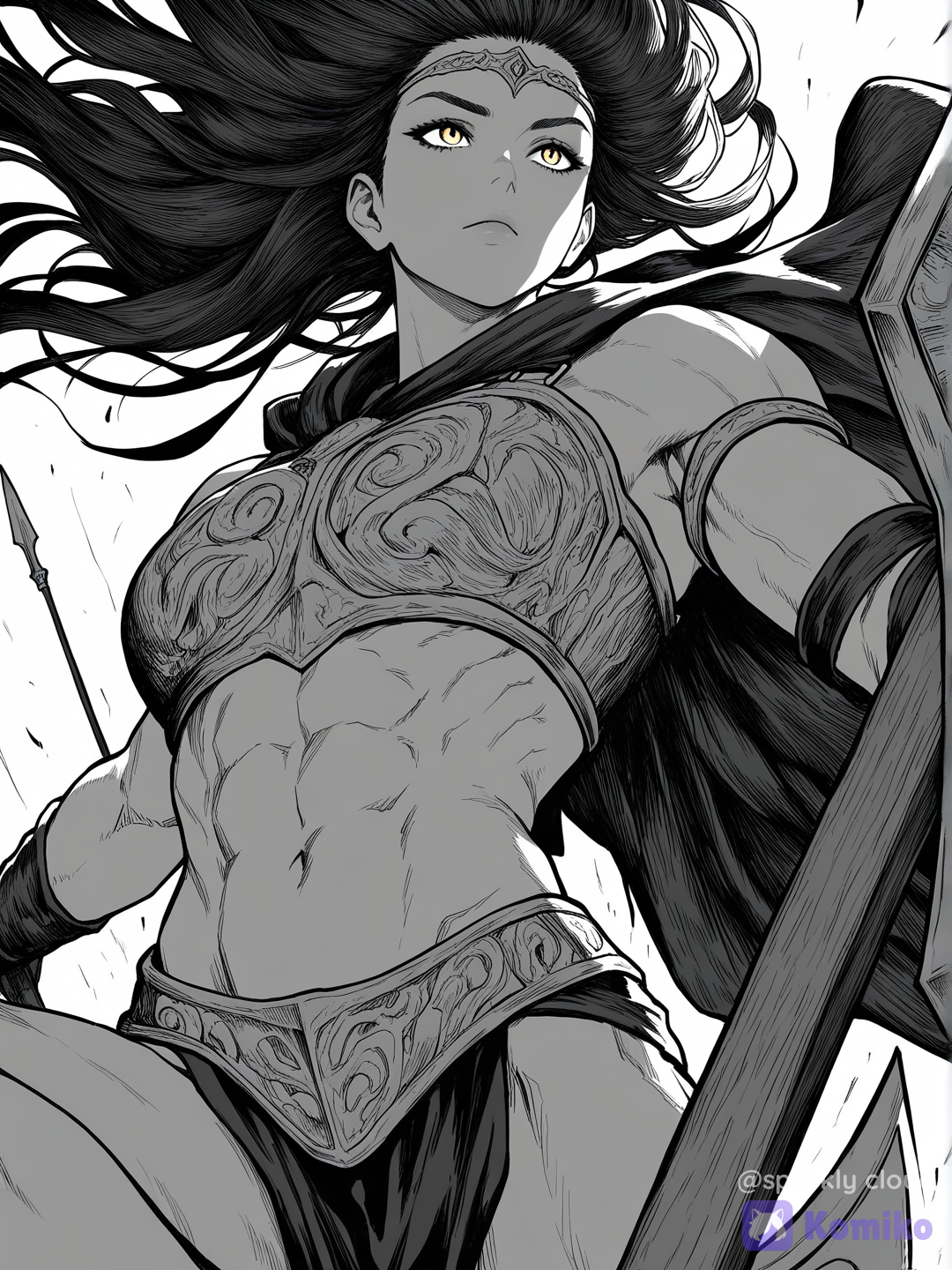 Warrior woman