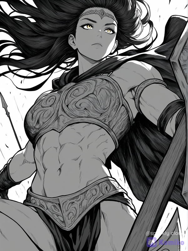 Warrior woman
