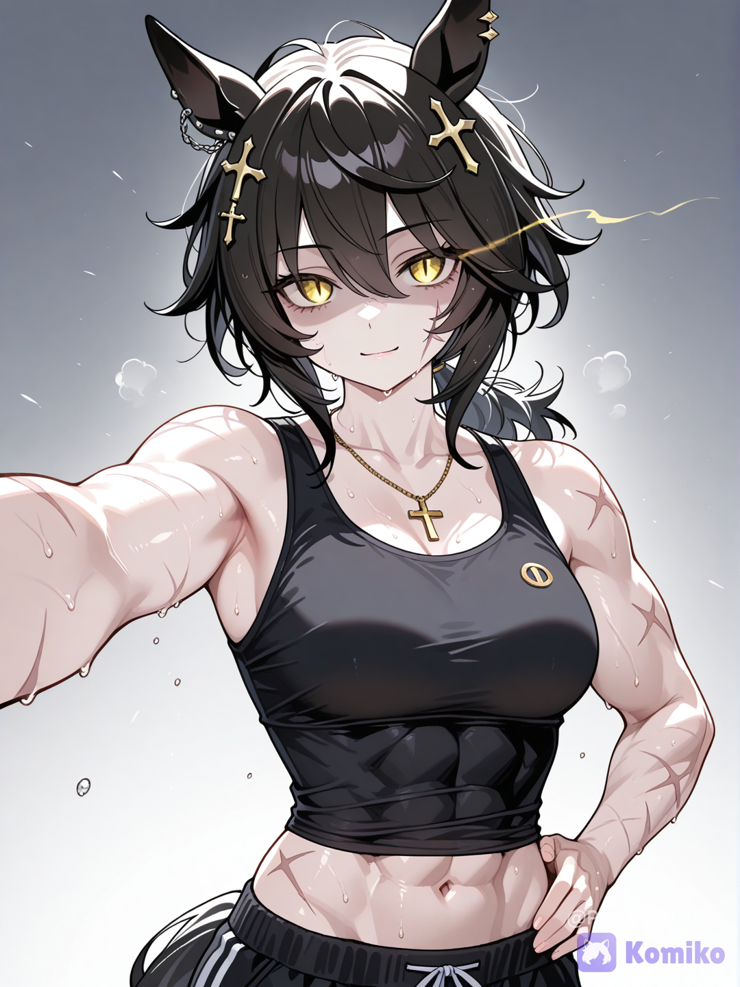 "Do I look good in black?" - (Coffee Barista)