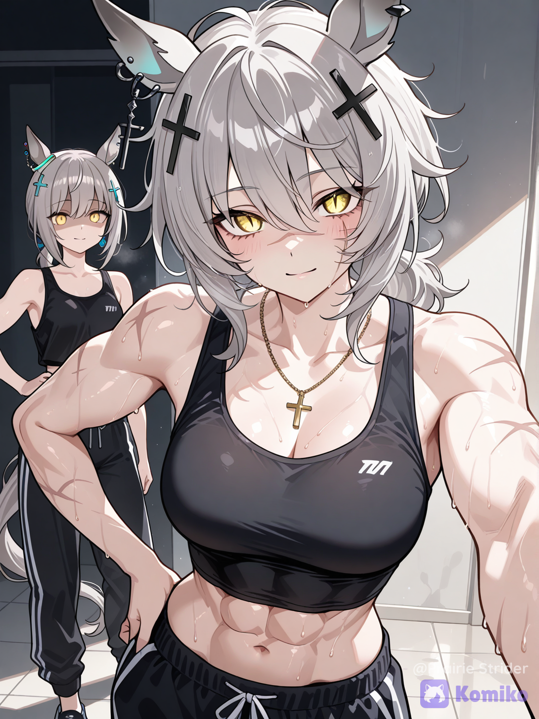 Coffee and her younger sister