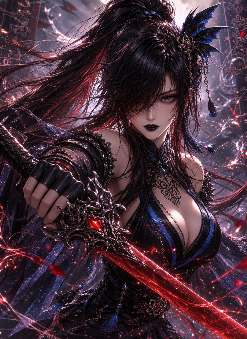 Mo Xue Goth Beauty warrior