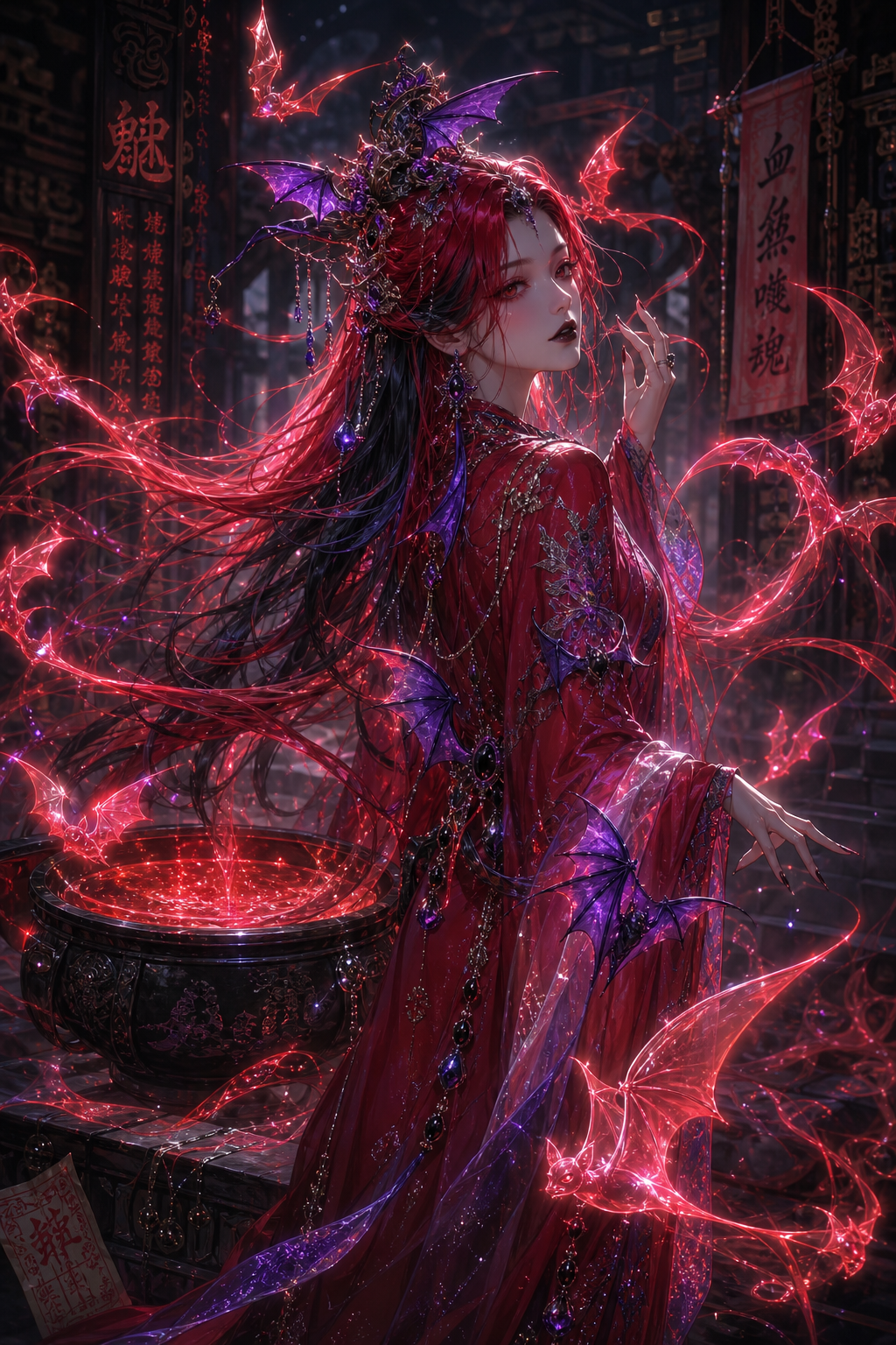 Mo Xue the crimson witch