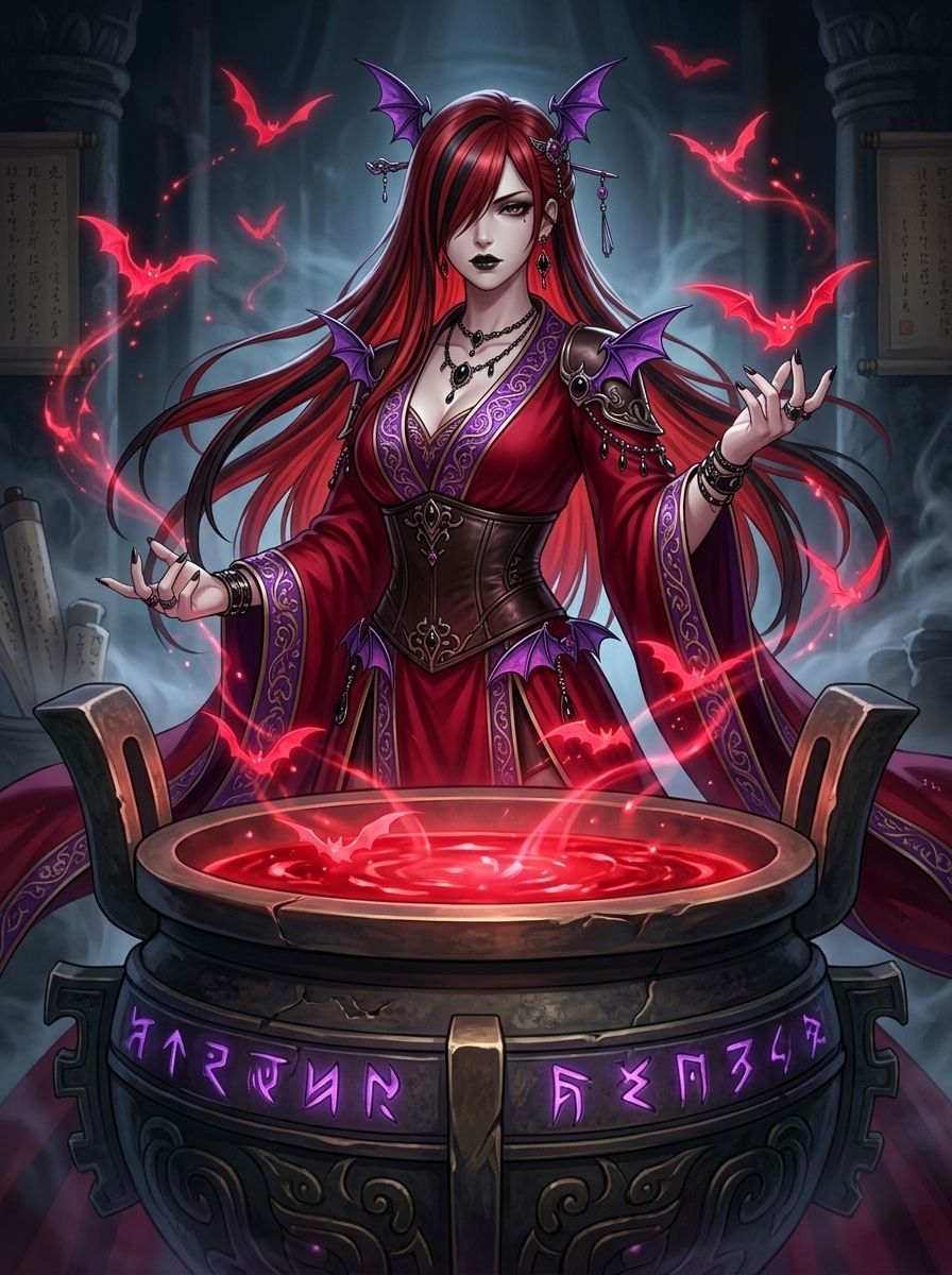 Mo Xue the crimson witch