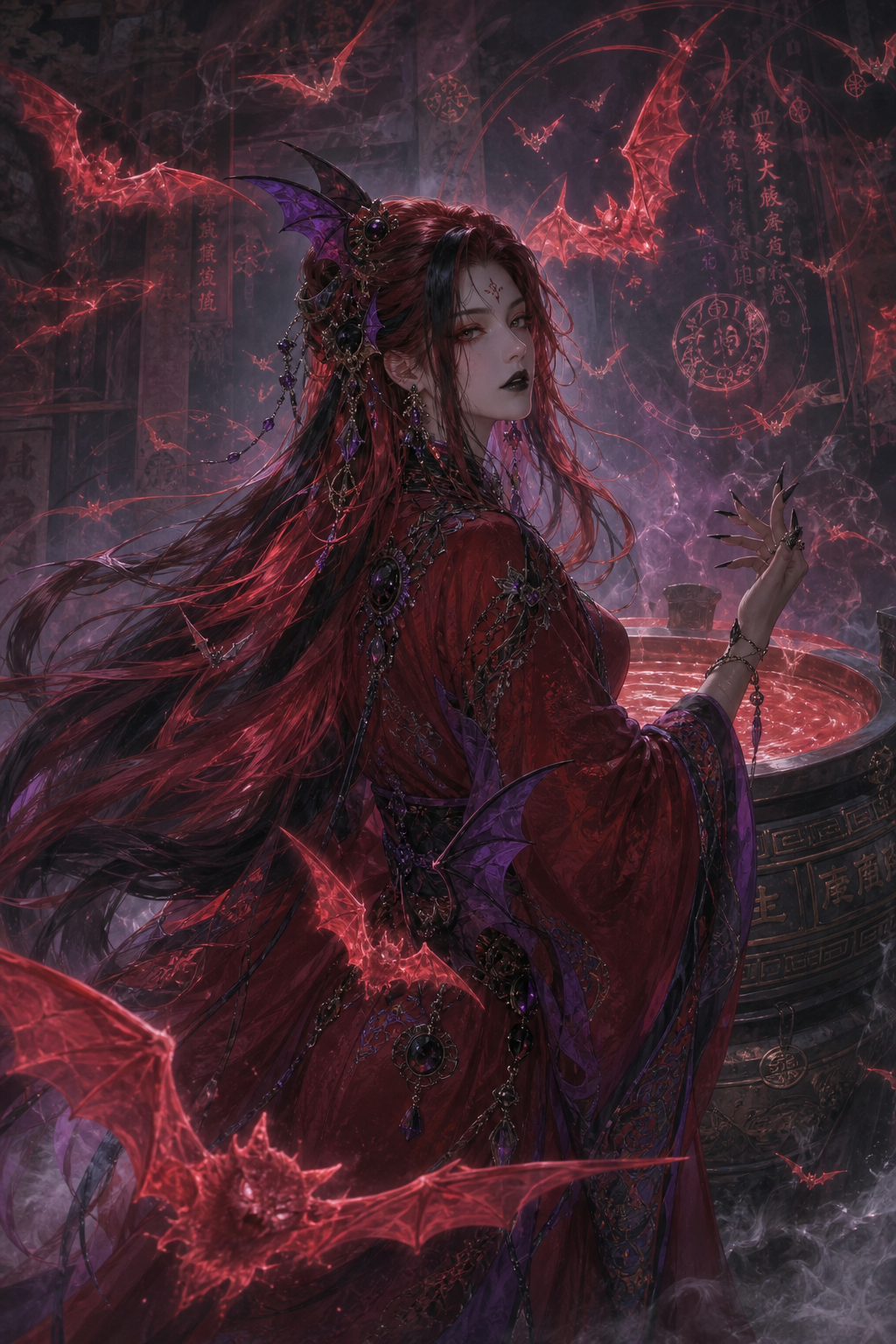 Mo Xue the crimson witch