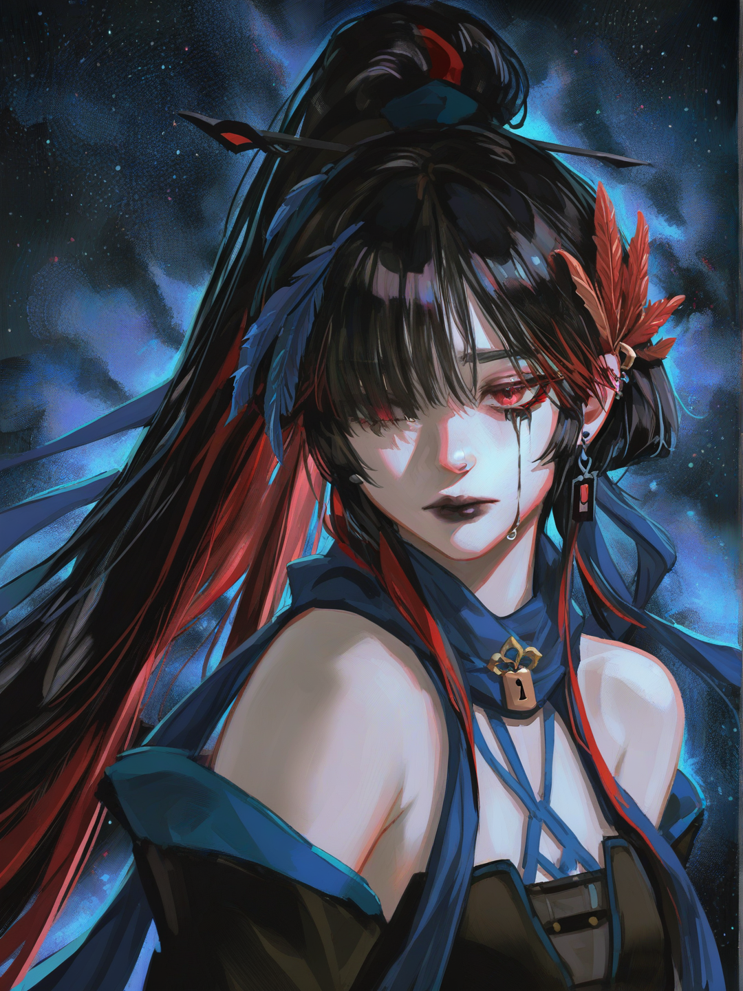 Mo Xue crying 😢