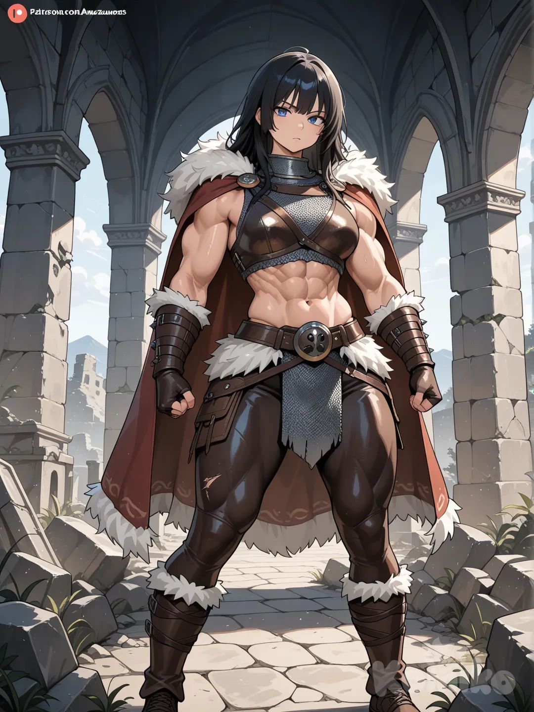 Barbarian  babe. 