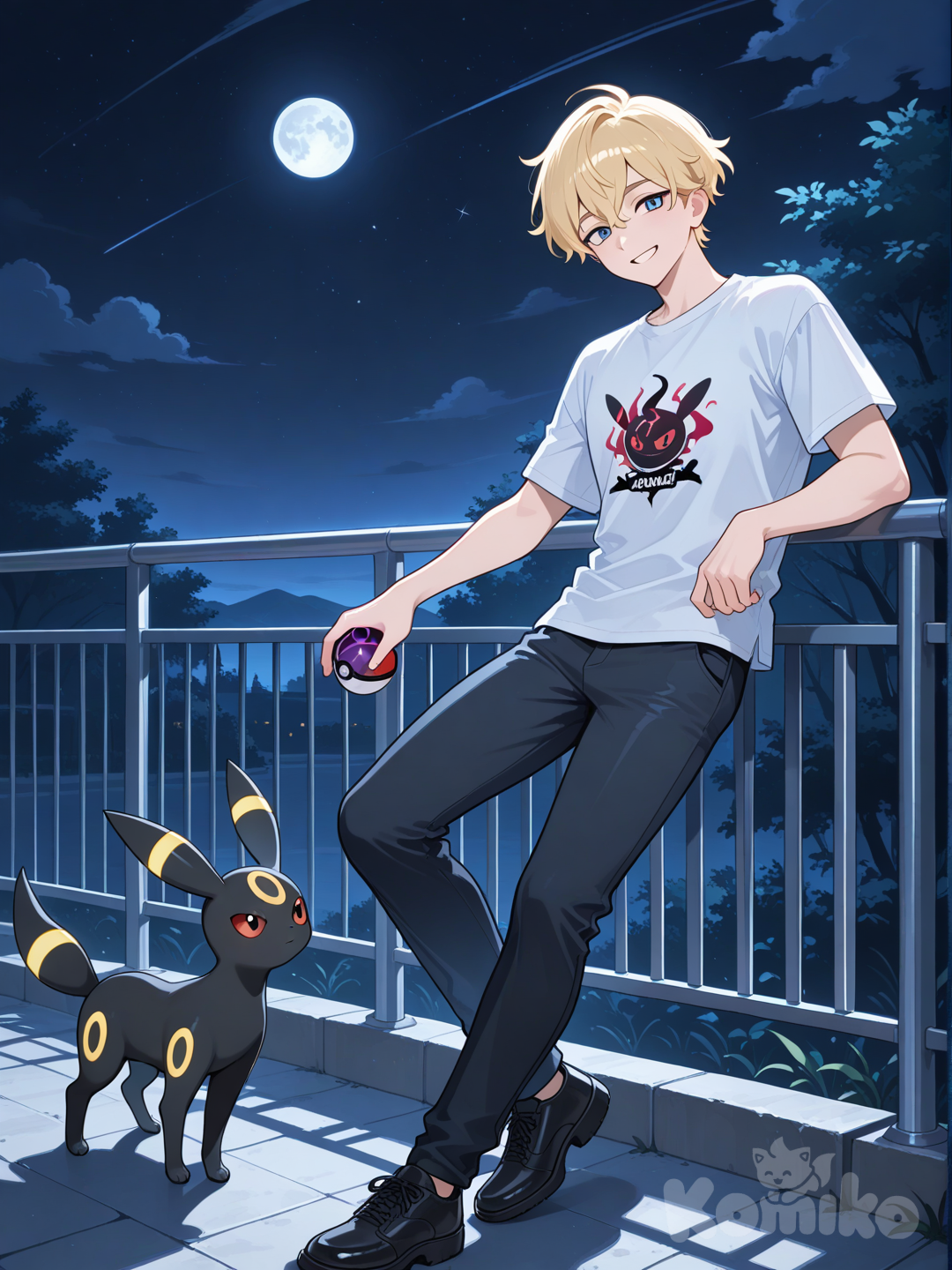 Pkmn at nite