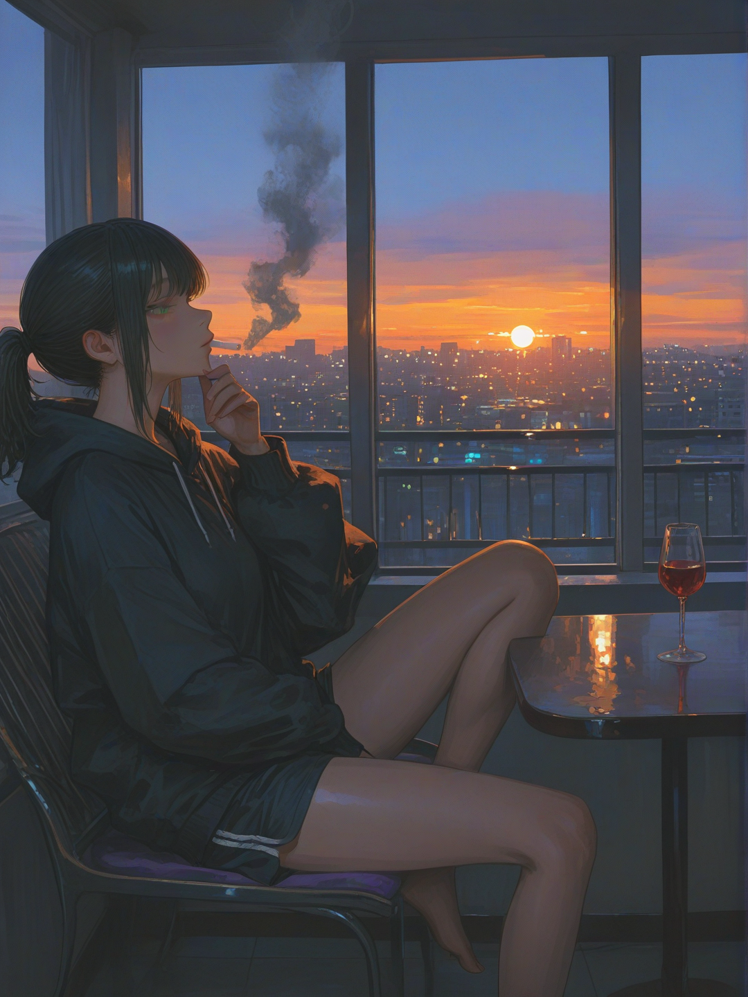 Sunday Night Balcony